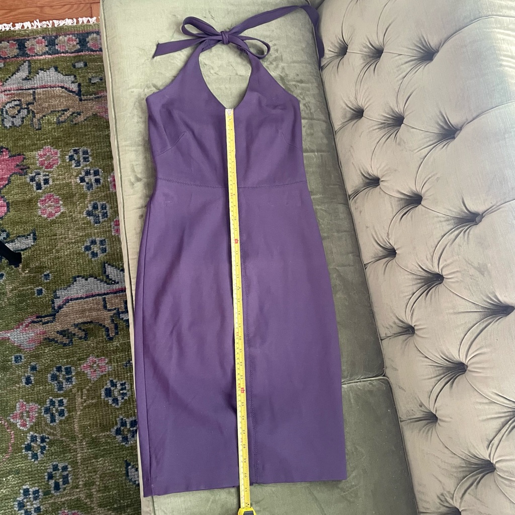 Pure Navy Brand Eggplant Halter Dress